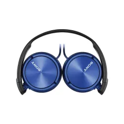 Słuchawki przewodowe Sony MDR-ZX310AP Nauszne Mikrofon Niebieski