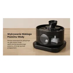 Poidełko bezprzewodowe fontanna dla kota i psa z czujnikiem ruchu SAVE B-9