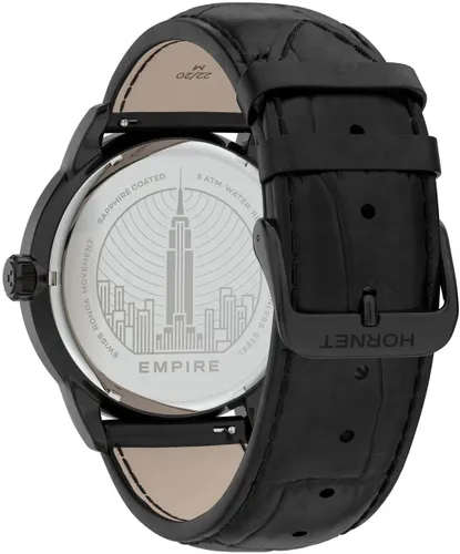 Zegarek HORNET Shreve NFC 43mm Czarno-złoty