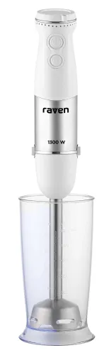 Blender Raven EBR008 1300W Rozdrabniacz Końcówka do ubijania Spieniacz do mleka
