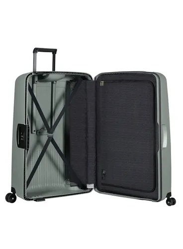 Большой чемодан XL Samsonite S'Cure Eco-Forest grey