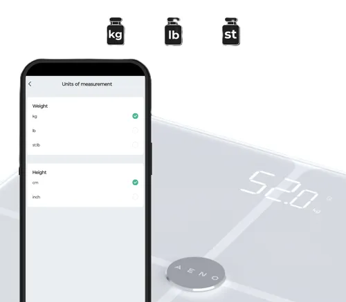 Waga łazienkowa AENO ABS0001S