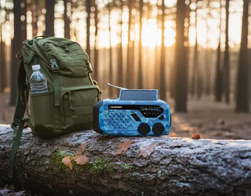 Radioodbiornik Blaupunkt ER10BC SURVIVAL Czarno-niebieski