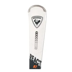 Narty zjazdowe ROSSIGNOL REACT RT + wiązania LOOK XPRESS 11 z GRIP WALK - Długość (cm) - 142