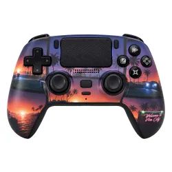 Pad FroggieX FX-P5-GP3-B Vibe City Edition do PC, PlayStation 5, Android, iOS Bezprzewodowy Czarny