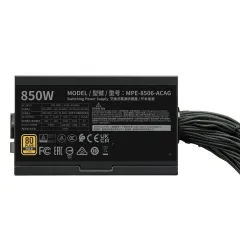Zasilacz Cooler Master MWE Gold 850 V3 850W 80+ Gold Czarny