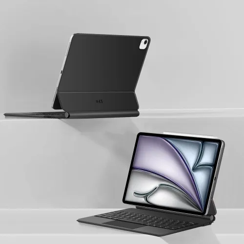Etui na iPad Air/Pro TECH-PROTECT SmartCase Magnetic + Keyboard Czarny Klawiatura