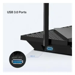 Router TP-LINK Archer AX72 Pro AX5400 Czarny