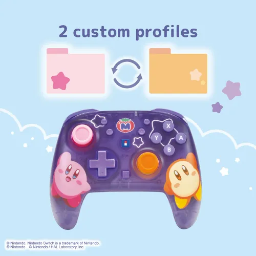 Pad Hori Wireless HORIPAD Turbo Kirby and Waddle Dee do Nintendo Switch 2 Bezprzewodowy