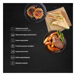 Opiekacz LAUBEN Maker 3w1 900WW