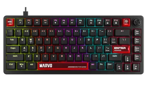 Klawiatura mechaniczna Marvo Arma 82 Czarny