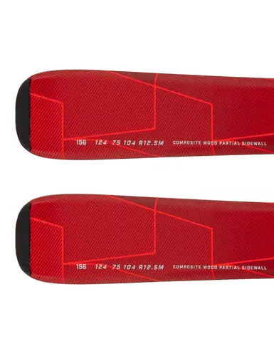 Narty męskie NORDICA SPITFIRE 75R + wiązania MARKER TP2 COMPACT 10 z GRIP WALK - Długość (cm) - 150