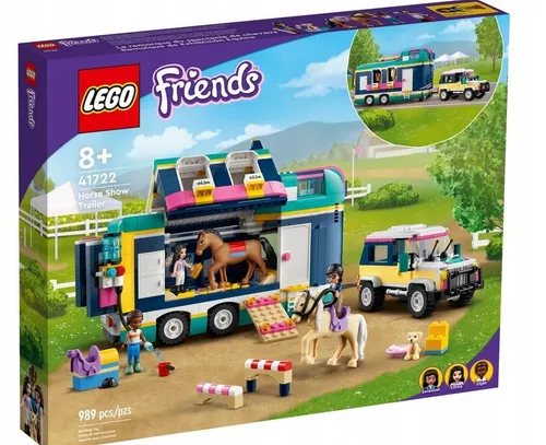 Lego Friends 41722 Przyczepa Na Wystawę Koni