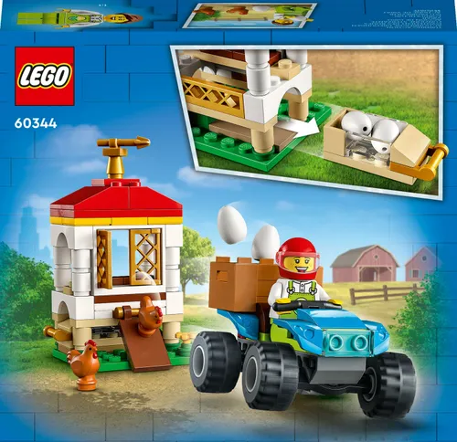 LEGO City Kurnik z kurczakami 60344