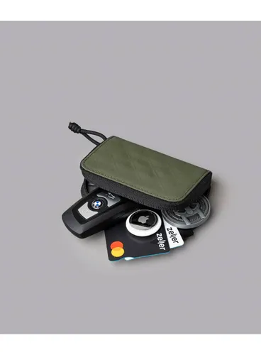 Кошелек Alpaka Zip Coin Wallet, зеленый