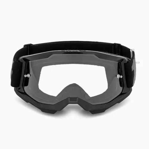Gogle rowerowe dziecięce 100% Strata 2 Junior 50031-00001 black/clear