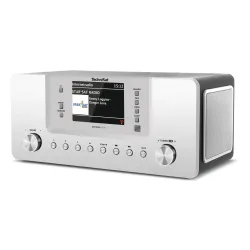 Radioodbiornik TechniSat DigitRadio 574 IR Radio FM DAB+ Internetowe Bluetooth Srebrny