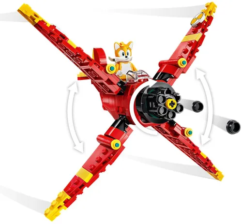 LEGO 77119 SONIC: Tails и Tornado-1, набор блоков 8+
