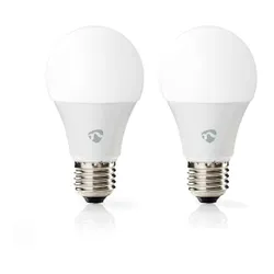 Inteligentna żarówka LED NEDIS SmartLife WIFILRC20E27 9W E27 Wi-Fi (2 szt.)