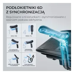 Fotel SIHOO Doro C300 PRO Czarny