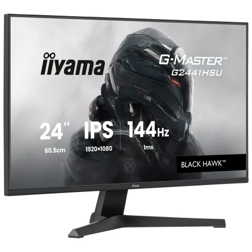 Monitor iiyama G-Master Black Hawk G2441HSU-B1 23,8" Full HD IPS 144Hz 1ms Gamingowy
