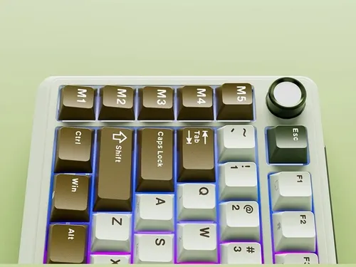 Klawiatura ROYAL KLUDGE L75 Palm Green Beige Switch