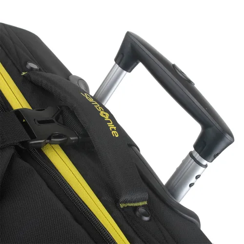 Walizka torba na kółkach Samsonite Explorall 2.0 - black / yellow