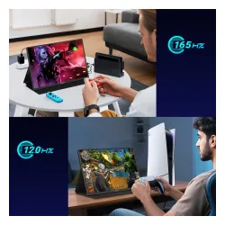 Monitor Zeuslap P16K Pro 16" 2K IPS 165Hz 3ms Przenośny