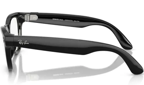 Okulary RAY BAN Meta Skyler Czarny Połysk