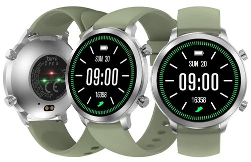 Smartwatch BEMI Zeno AI Srebrny