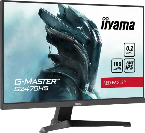 Monitor iiyama G-MASTER Red Eagle G2470HS-B1 23,8" Full HD Fast IPS 180Hz 0,2ms MPRT Gamingowy