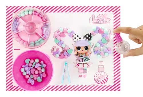 Mga Lalka L.O.L. Surprise Hair Beads Tots Display 33 sztuki