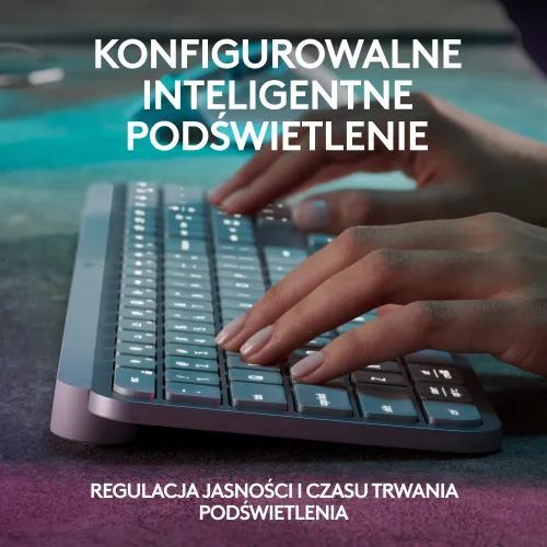 Klawiatura membranowa Logitech MX Keys S - szary