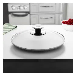 FISSLER 26 cm - pokrywka szklana