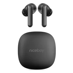 Słuchawki dokanałowe NICEBOY Pins 4 Pro ANC Czarny