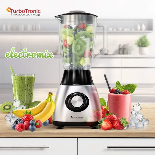 Blender kielichowy TURBOTRONIC TT-BG5 Srebrny