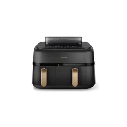 Air fryer Philips Ovi Dual Basket NA552/00 2750W 9l Aplikcja mobilna Gotowanie na parze