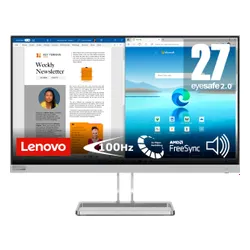 Monitor Lenovo L27i-40 (67ABKAC4EU) 27" Full HD IPS 100Hz 4ms