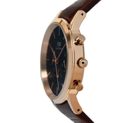 Часы Daniel Wellington Iconic Chronograph St Mawes Arctic DW00100639 Brown