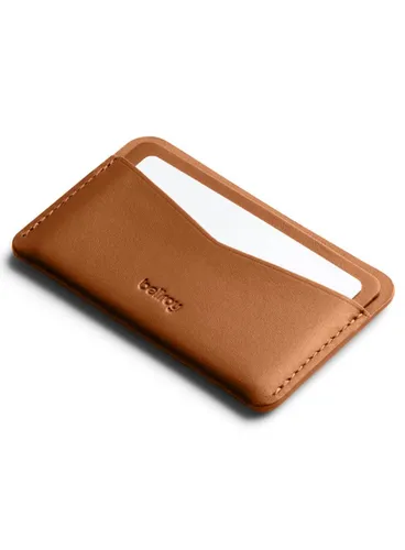 Кошелек Bellroy Card Slip кожаный для карт, карамель