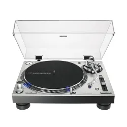 Gramofon Audio-Technica AT-LP140XP Manualny Napęd bezpośredni Przedwzmacniacz Srebrny