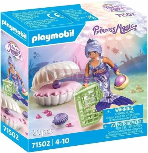 PLAYMOBIL PRINCESS MAGIC 71502 SYRENKA Z MUSZLĄ PERŁOWĄ