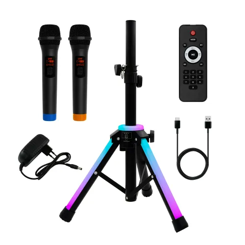 Power Audio Musicmate MM-SC1000 PartyPowerX 400W Bluetooth Radio FM Czarny