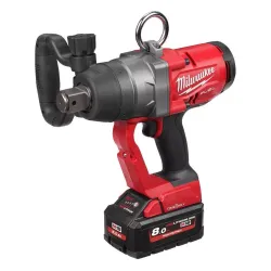 1 Milwaukee M18 Onefhiwf1-802x Tek Tuşlu Darbe Anahtarı (2 pil, şarj cihazı,kılıf)