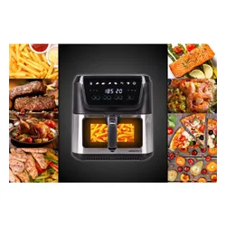 Air Fryer Frytkownica beztłuszczowa ELDOM FR60 Friko 8l z okienkiem do obserwacji postępów gotowania