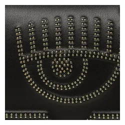 Chiara Ferragni 74sb4ba2 geantă Ferragni Negru / Auriu