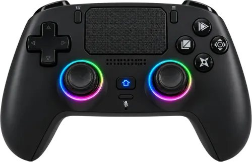 Pad FroggieX FX-P5-GP3-B Vibe City Edition do PC, PlayStation 5, Android, iOS Bezprzewodowy Czarny