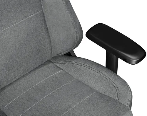 Fotel YUMISU 2054 Magnetic Jasnoszaro-czarny