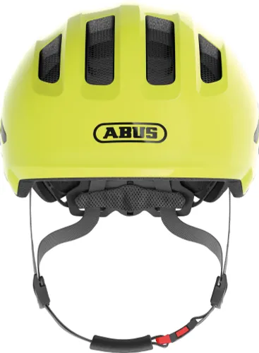 Kask rowerowy ABUS Smiley 3.0 LED Shiny Żółty dla Dzieci (rozmiar M)