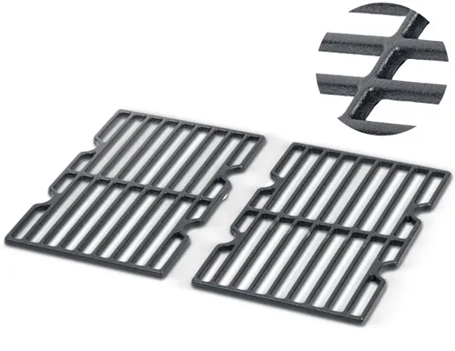 Grill węglowy ogrodowy Berdsen BD-892 żeliwny ruszt z pokrywą popielnik + termometr